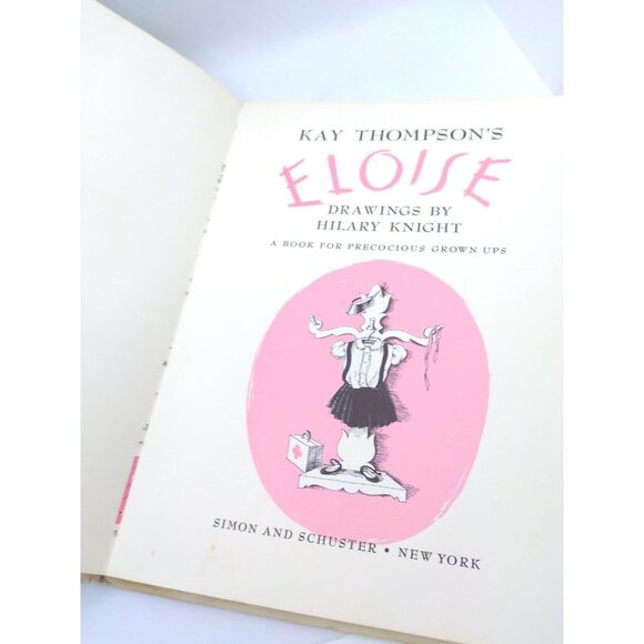Vintage HC Eloise 1955 13th Printing - by Kay Thompson and Hilary Knight READ - Picture 8 of 16